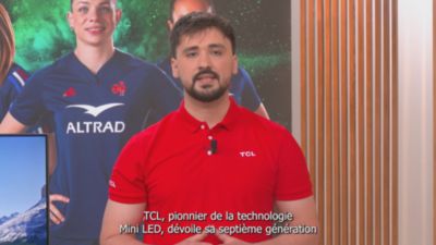 Voir la vidéo pour TV Mini Led TCL 65C69K 2025-65 pouces (164cm)