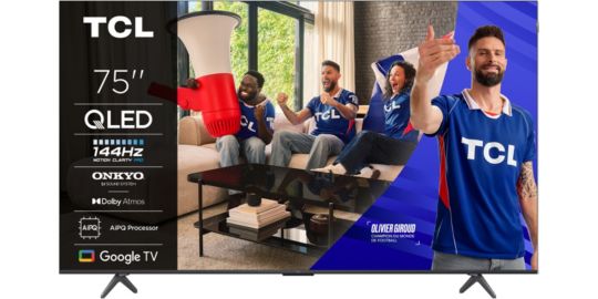 TV QLED TCL 75P89K 144Hz 2025