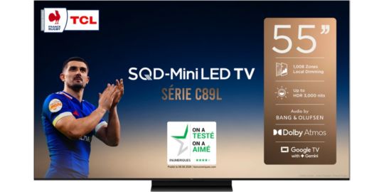 TV Mini Led TCL 55C89L 2026 - 55 pouces ( 139 cm )