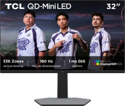 Ecran PC Gamer TCL 32G64 32'' QHD