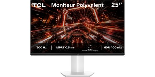 Ecran PC Gamer TCL 25P1AD 24.5