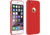 Coque FORCELL iPhone 6 / 6S Soft Touch Silicone Rouge