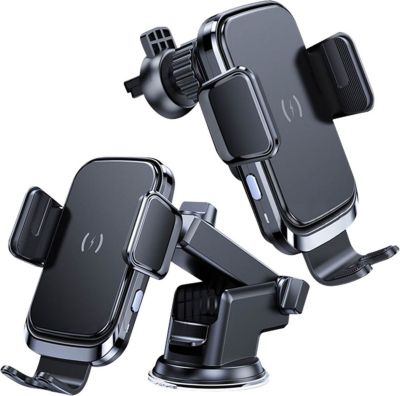 Support smartphone FORCELL Voiture 2en1 Charge Qi