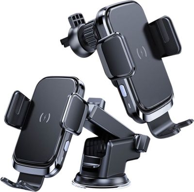 Support smartphone FORCELL Voiture 2en1 Charge Qi