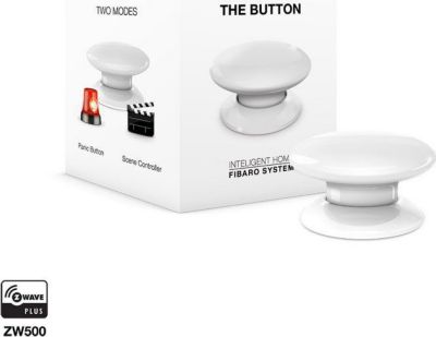FIBARO Bouton de commande Z-Wave Plus blanc - F