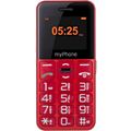 Téléphone portable MYPHONE Halo Easy Senior Bouton SOS Rouge