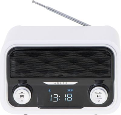 Radio FM ADLER AD1185 Radio Bluetooth, FM, MP3, USB