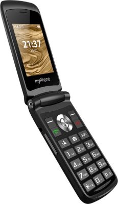 Téléphone Senior myPhone Halo C, Utilisation Facile avec Interface  Simplifié, Appareil Photo - Noir - Français
