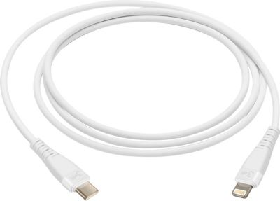 Câble alimentation 3MK USB C vers Lightning 20W Silicone 1m
