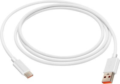 Câble alimentation 3MK USB vers USB C 60W Silicone 1.2m Blanc