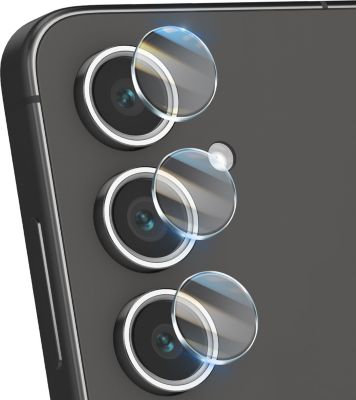 Protège objectif 3MK Samsung S24 FE Verre Hybride Lot de 4