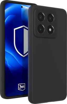 Coque 3MK Silicone Xiaomi 14T Antichoc Noir