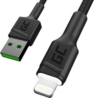 Câble Lightning GREEN CELL Cable USB 2.0 vers Lightning male/male 1