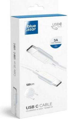 Câble USB BLUESTAR USB C vers USB C 3A (norme PD)