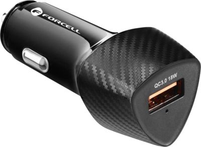 Chargeur allume-cigare FORCELL USB 18W Quick Charge 3.0 Charge Rapide