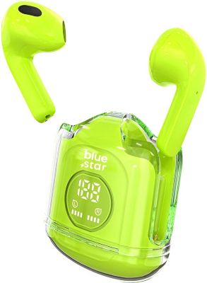 Ecouteurs BLUESTAR Écouteurs Sans fil Fi22 Microphone Vert