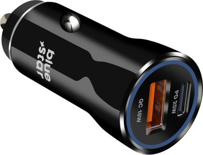 Chargeur allume cigare BLUESTAR Blue Star Chargeur Voiture USB-C 25W + U