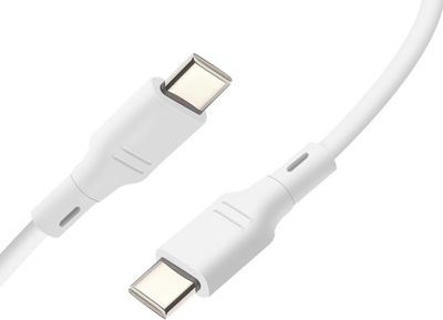 Câble alimentation BLUESTAR USB C 60W Blanc 1m
