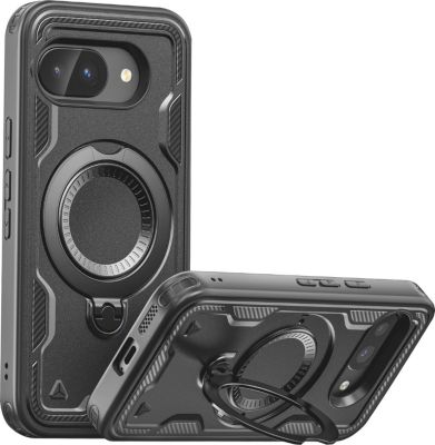 Coque AVIZAR MagSafe Google Pixel 9a Support Noir Coque AVIZAR MagSafe Google Pixel 9a Support Noir