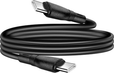 Câble alimentation BLUESTAR USB-C / USB-C 60W Charge Rapide Noir 1m