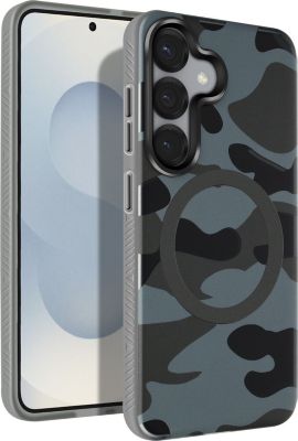 Coque FORCELL MagSafe Galaxy S25 Noir Camo Coque FORCELL MagSafe Galaxy S25 Noir Camo