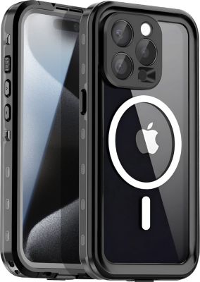 Coque SHELLBOX iPhone 15 Pro Max MagSafe Étanche IP68