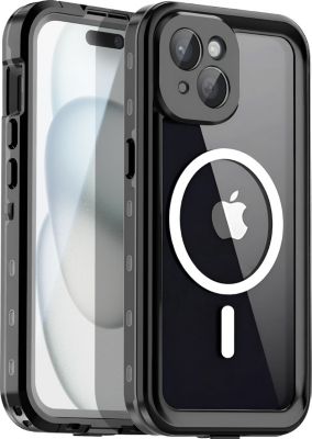 Coque SHELLBOX pour iPhone 15 Plus MagSafe Étanche IP68