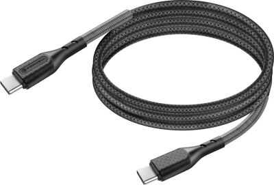 Câble USB FORCELL USB-C vers USB-C 5A Power Delivery 100W