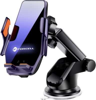 Support smartphone FORCELL Universel Qi 15W Fold HS6 Deux Fixations