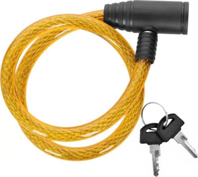 Antivol DUNLOP pour Vélo en Spirale 90cm avec 2 Clés