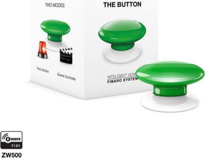 FIBARO Bouton de commande Z-Wave Plus vert - Fi