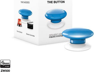FIBARO Bouton de commande Z-Wave Plus bleu - Fi