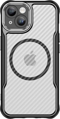 Coque AVIZAR iPhone 15 MagSafe Antichoc Carbone