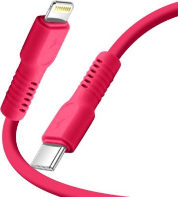 Câble USB FOREVER Charge 2.4A USB-C vers Lightning 1.8m