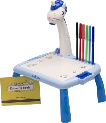 Jeu éducatif MAXLIFE Table à Dessin avec Projecteur Enfant