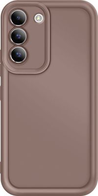 Coque AVIZAR Samsung Galaxy S22 Soft Touch Mat Marron