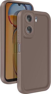 Coque AVIZAR Xiaomi Redmi 13C Soft Touch Mat Marron