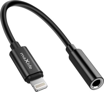 MAXLIFE Jack 3.5mm Femelle vers USB-C Mâle 13.5c