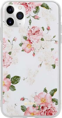 Coque AVIZAR pour iPhone 11 Pro Flower Case Élégant