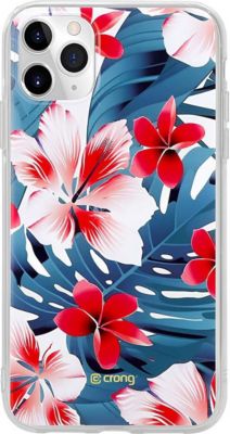 Coque AVIZAR pour iPhone 11 Pro Flower Case Élégant