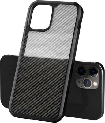 Coque AVIZAR iPhone 12 Pro Max Hybrid Carbon Rigide