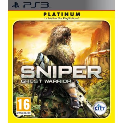 Jeu PS3 SQUARE ENIX Sniper Ghost Warrior Plat Reconditionné