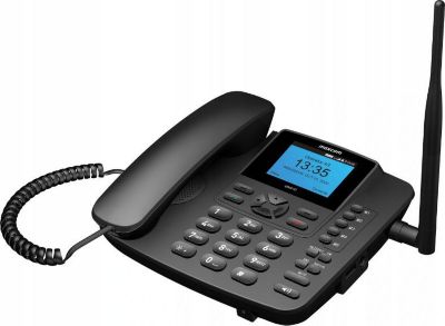 Geemarc téléphone filaire grosses touches sénior serenities avec  télécommande design AUC3521350007947 - Conforama