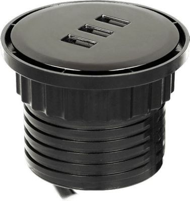 Multiprise ORNO Chargeur de table encastré avec 3 ports