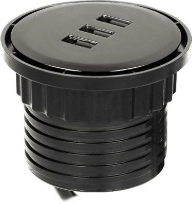 Multiprise ORNO Chargeur de table encastré avec 3 ports
