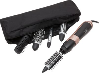 Fer à boucler ADLER Coffret 6 brosses interchangeables de 12
