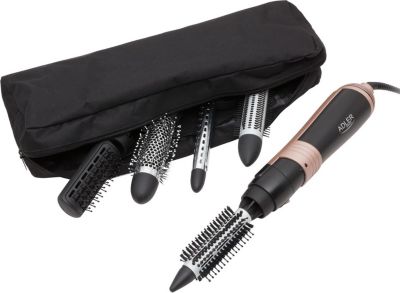 Fer à boucler ADLER Coffret 6 brosses interchangeables de 12
