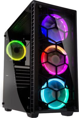 Boitier PC KOLINK Observatory RGB Midi Tower, Verre Trempé