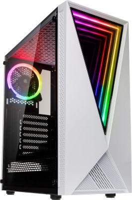 Boitier PC KOLINK VOID RGB Boitier Moyen Tour - blanc Wind