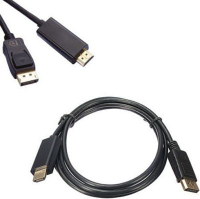 Connecteur HOBBYTECH Câble DisplayPort vers HDMI 4k Full HD Connecteur HOBBYTECH Câble DisplayPort vers HDMI 4k Full HD